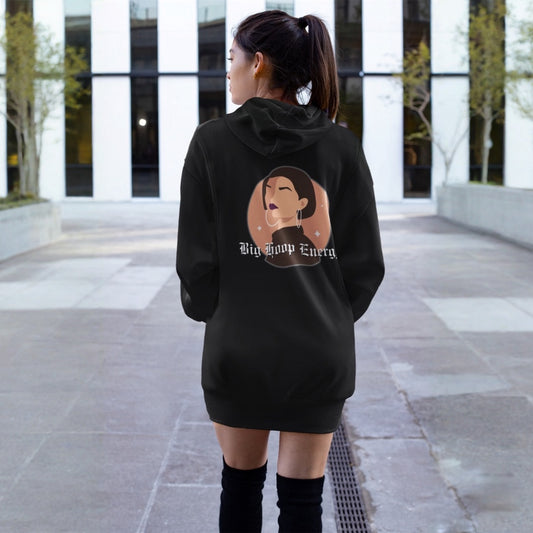 Big Hoop Energy Hoodie Dress