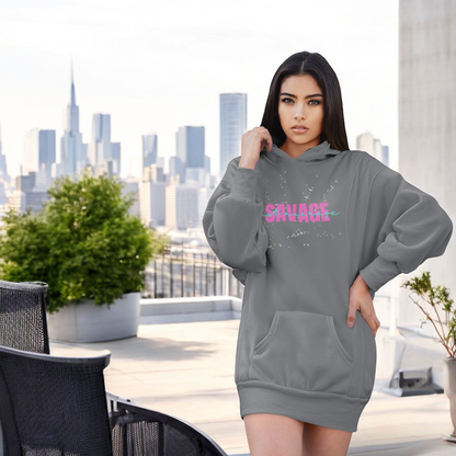 Savage Hoodie Dress